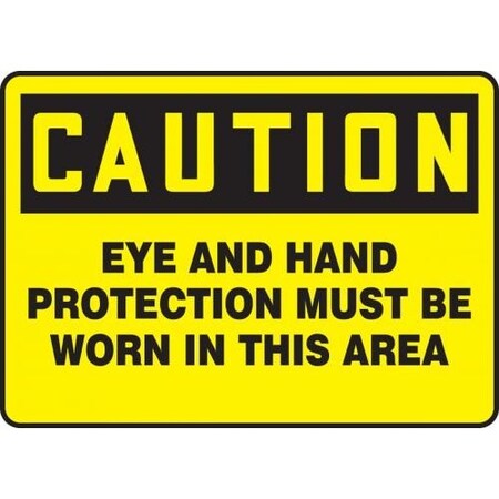 Accuform Caution Sign, MPPE426VA MPPE426VA